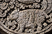 Candi Panataran - Main Temple. Animal roundel of the first register. 